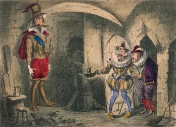 Discovery of Guido Fawkes by Suffolk and Mounteagle