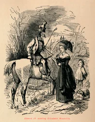 Edward IV, Meeting Elizabeth Woodville