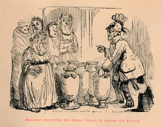 Hannibal Requesting the Cretan Priests to Become His Bankers