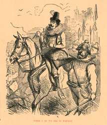 James I on his way to England, 1897