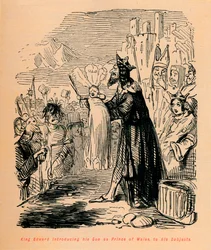 King Edward Introducing His Son as Prince of Wales to His Subjects