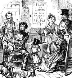 Members of a First Class Family Spending Time Together at a Shop
