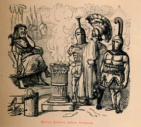 Mucius Scaevola before Porsenna