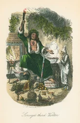 Scene from A Christmas Carol by Charles Dickens
