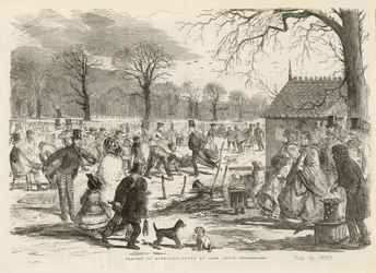 Skating in Hyde Park