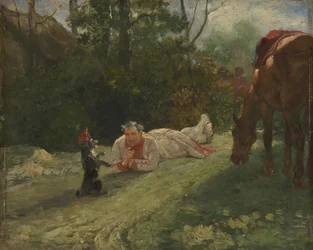 The Performing Dog, c. 1875