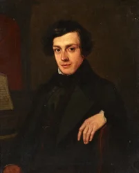 Portrait of a Young Man beside a Piano, c.1810-30