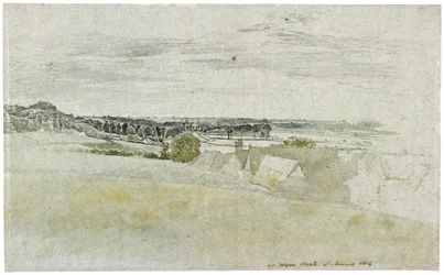 View of Amwell Hill, near Ware, in Hertfordshire, 1814