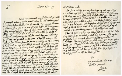 Letter from John Locke to Hans Sloane, 2nd December 1699