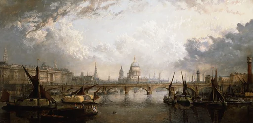 The Thames from Hungerford Bridge