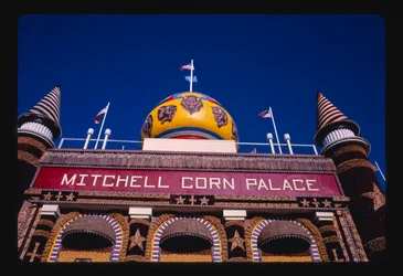 Corn Palace, Low Angle View, Mitchell, South Dakota, USA