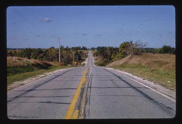 Highway 6, West of Adel, Iowa, USA