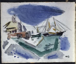 Harbor Scene