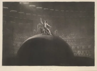 Satan on his throne, from 