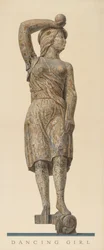 Circus Wagon Figure: Dancing Girl