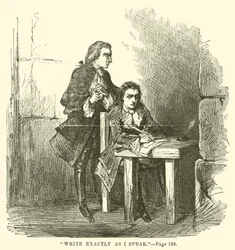 Illustration for A Tale of Two Cities by Charles Dickens