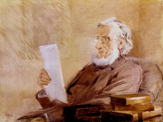 John Tyndall, Irish born physicist and mountaineer, 1893