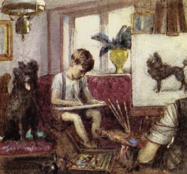 Howard Carter grew up in London, the son of an artist
