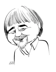 Alan Bleasdale - caricature