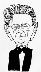 Alexander von Zemlinsky - caricature