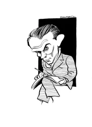 Bruno Schulz - caricature