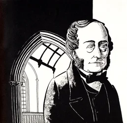 Samuel WESLEY, caricature