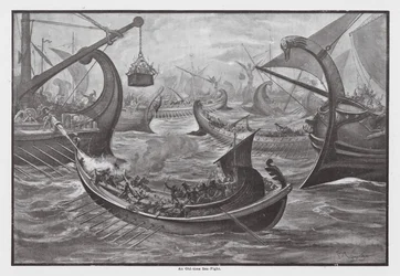 An Old Time Sea Fight