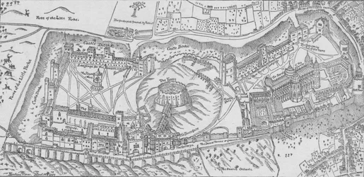 Nordens View of Windsor Castle, 1607