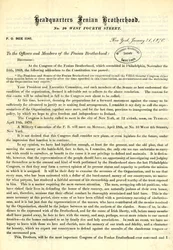 Circular letter of John O