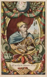 Portrait of Amerigo Vespucci, 1671