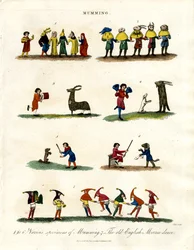 Historical Mummery Depictions