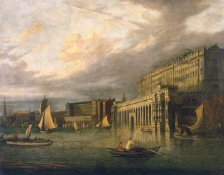 Somerset House and the Adelphi from the River