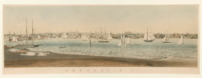 Newport, R.I. / View from Fort Wolcott, Goat Island
