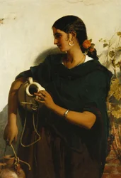 A Gypsy Water-Carrier of Seville, 1855