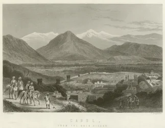 Cabul, from the Bala Hissar