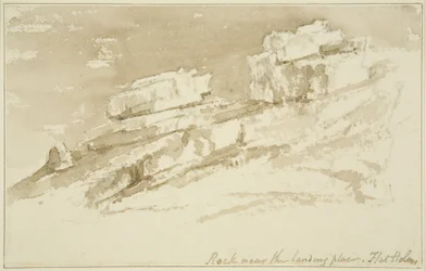 Rocks near Landing Place, Flat Holm