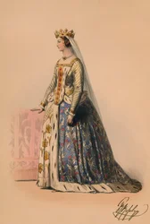 Guest in Costume for Queen Victoria