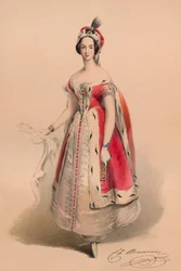 Guest in Costume for Queen Victoria