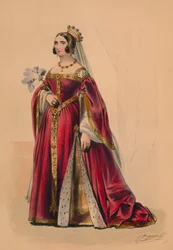 Guest in Costume for Queen Victoria