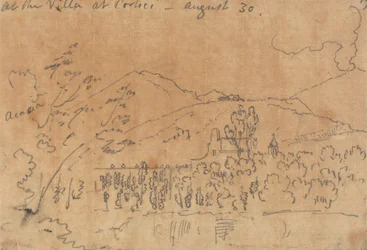At the Villa at Portici, August 30