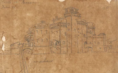 Castle at Ferrara, June 21
