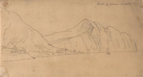 Coast of Genoa Towards Lerici