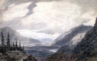 Pays de Valais, near the Lake of Geneva, c.1776