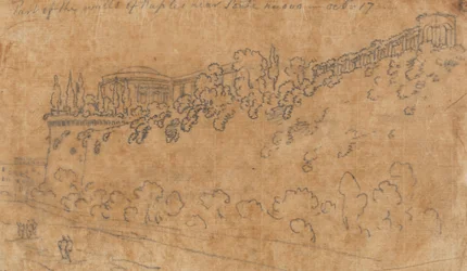 Part of the Walls of Naples near Ponte Nuovo, 17 October