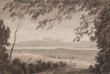 The Lake of Geneva from the Canton of Berne