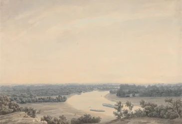 The Thames from Richmond Hill Looking Southwest
