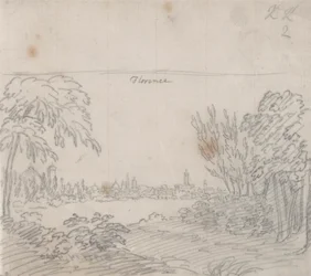 View of Florence from South Bank of the Arno