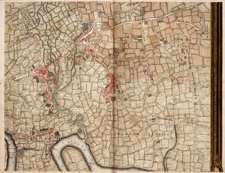 Map of Bow, Stratford, Blackwall and Plaistow