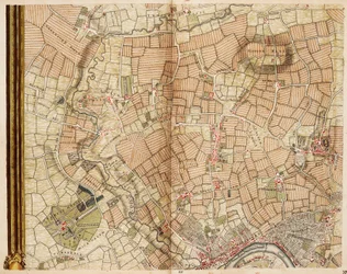Map of Greenford, Osterley, Ealing and Kew