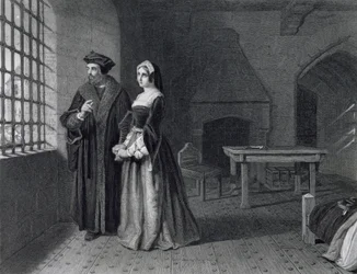 Sir Thomas More (1478-1535) Engraved by Outrim